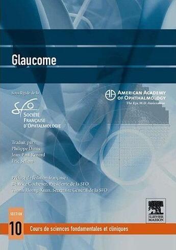 Couverture du livre « Glaucome » de  aux éditions Elsevier-masson