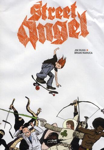 Couverture du livre « Street angel » de Brian Maruca et Jim Rugg aux éditions Le Lezard Noir