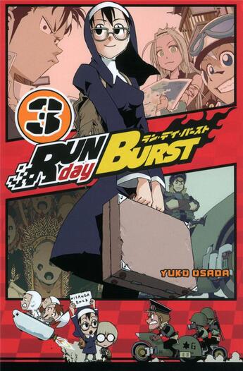 Couverture du livre « Run day burst Tome 3 » de Yuko Osada aux éditions Ki-oon