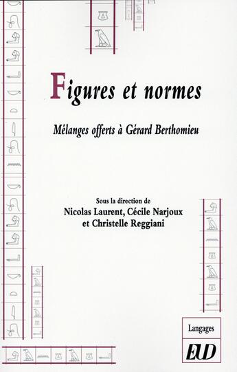 Couverture du livre « Figures et normes » de Laurent/Narjoux aux éditions Pu De Dijon