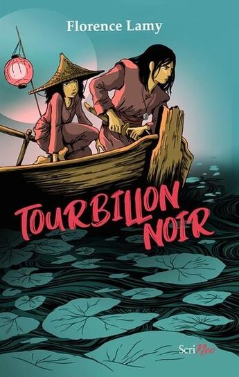 Couverture du livre « Tourbillon noir » de Florence Lamy aux éditions Scrineo