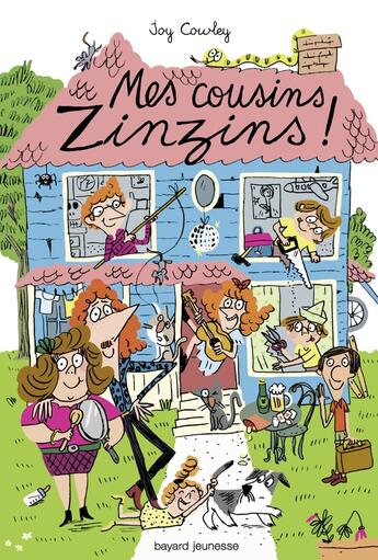 Couverture du livre « Mes cousins zinzins » de Joy Cowley aux éditions Bayard Jeunesse