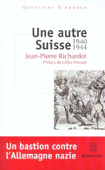 Couverture du livre « Une autre suisse » de Razola/Constante aux éditions Felin