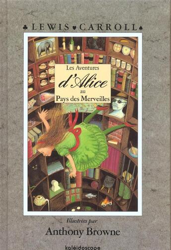 Couverture du livre « Alice au pays des merveilles » de Lewis Carroll aux éditions Kaleidoscope