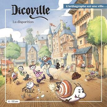 Couverture du livre « La disparition » de Marc Boudot et Olivier Heitz aux éditions Pas A Pas Bd'orthographe