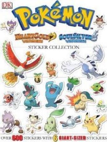 Couverture du livre « Pokémon heartgold & soulsilver ultimate sticker » de  aux éditions Dk Brady Games