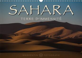 Couverture du livre « Sahara terre d immensite calendrier mural 2020 din a3 horizontal - la beaute sans fin l etendue e » de H. Warkentin Ka aux éditions Calvendo