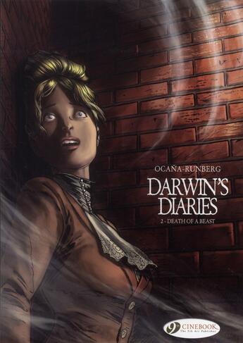 Couverture du livre « Darwin's diaries t.2 ; death of a beast » de Sylvain Runberg et Eduardo Ocana aux éditions Cinebook