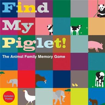 Couverture du livre « Find my piglet! » de Oscar Bolton Green aux éditions Laurence King