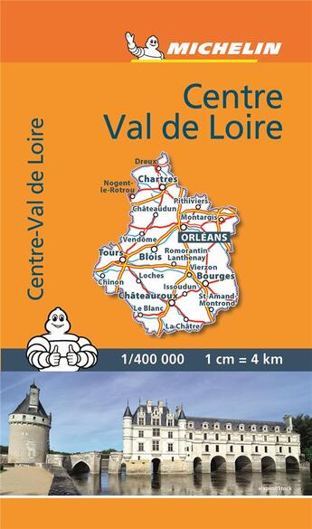 Couverture du livre « Mini cr centre-val de loire » de Collectif Michelin aux éditions Michelin