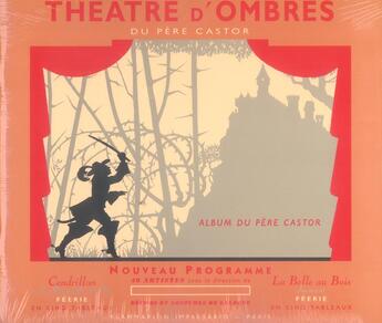 Couverture du livre « Theatre d'ombres du pere castor » de Charles Perrault aux éditions Les Amis Du Pere Castor