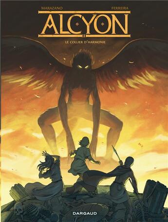 Couverture du livre « Alcyon Tome 1 ; le collier d'Harmonie » de Richard Marazano et Christophe Ferreira aux éditions Dargaud