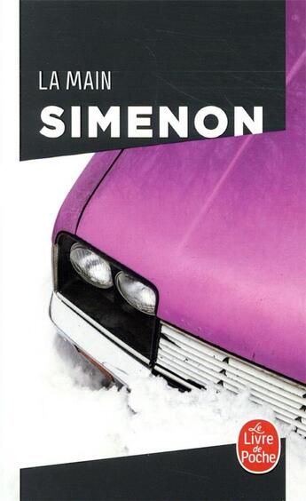 Couverture du livre « La main » de Georges Simenon aux éditions Le Livre De Poche