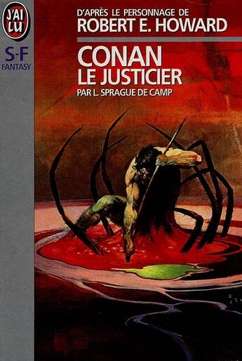 Couverture du livre « Conan le justicier » de Lyon Sprague De Camp aux éditions J'ai Lu