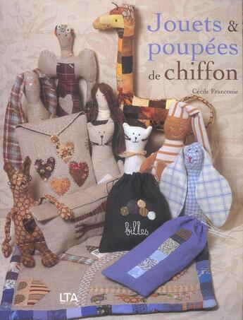 Couverture du livre « Jouets et poupees de chiffon » de Franconie/Ferbos aux éditions Le Temps Apprivoise