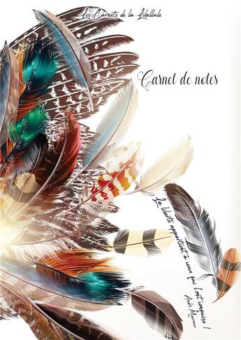 Couverture du livre « Carnet de notes : plumes » de  aux éditions Books On Demand