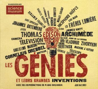 Couverture du livre « Le coffret les génies et leurs grandes inventions » de Jach Challoner aux éditions Courrier Du Livre