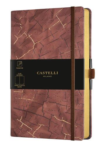 Couverture du livre « Carnet wabi sabi grand format uni bark » de Castelli aux éditions Castelli Milano