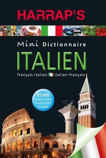 Couverture du livre « Mini dictionnaire Harrap's ; italien-français / français-italien (édition 2010) » de  aux éditions Harrap's