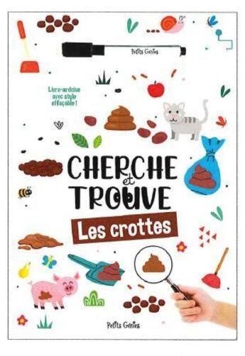 Couverture du livre « Cherche et trouve les crottes » de  aux éditions Shoebox Media