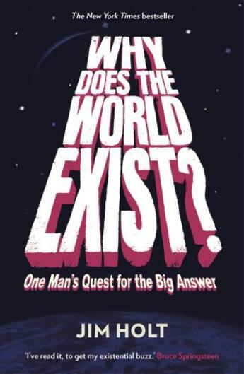 Couverture du livre « Why Does the World Exist? » de Jim Holt aux éditions Profile Digital