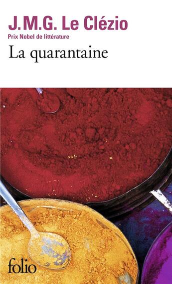 Couverture du livre « La quarantaine » de Jean-Marie Gustave Le Clezio aux éditions Folio