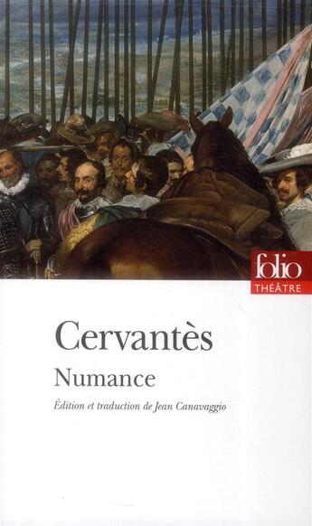 Couverture du livre « Numance » de Miguel De Cervantes Saavedra aux éditions Folio