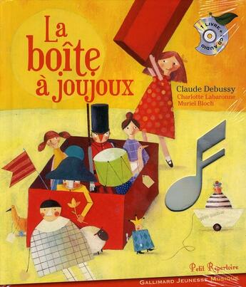 Couverture du livre « La boîte à joujoux » de Debussy/Labaronne aux éditions Gallimard-jeunesse