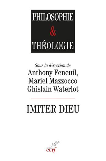 Couverture du livre « Imiter dieu » de Mariel Mazzocco aux éditions Cerf