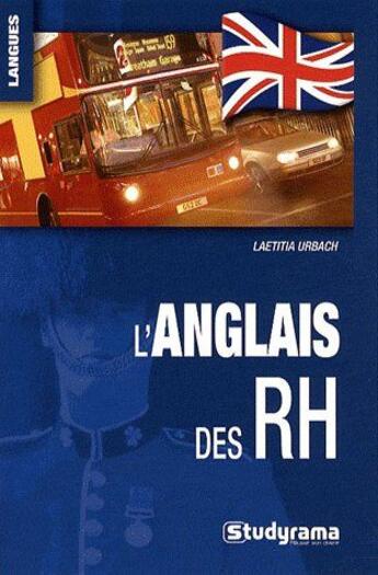 Couverture du livre « L'anglais des RH » de Laetitia Urbach aux éditions Studyrama