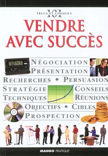 Couverture du livre « Vendre avec succes » de  aux éditions Mango