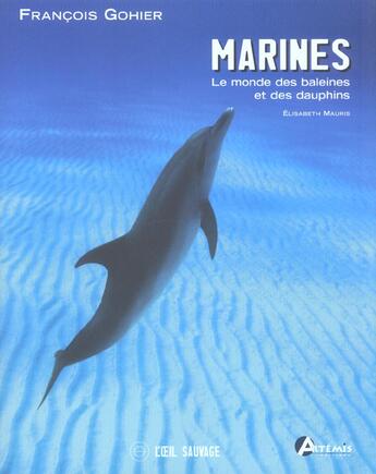 Couverture du livre « Marines » de Gohier/Mauris aux éditions Artemis