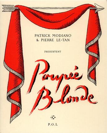 Couverture du livre « Poupée blonde » de Patrick Modiano et Pierre Le-Tan aux éditions P.o.l