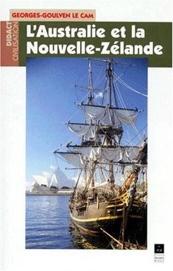 Couverture du livre « AUSTRALIE ET NOUVELLE ZELANDE » de Pur aux éditions Pu De Rennes