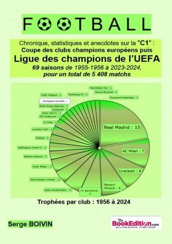 Couverture du livre « FOOTBALL Ligue des champions de l?UEFA » de Serge Boivin aux éditions Thebookedition.com