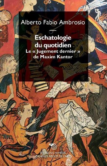 Couverture du livre « Eschatologie du quotidien : le 