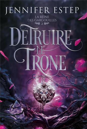 Couverture du livre « La Reine des gargouilles Tome 2 : Détruire le trône » de Jennifer Estep aux éditions Mxm Bookmark