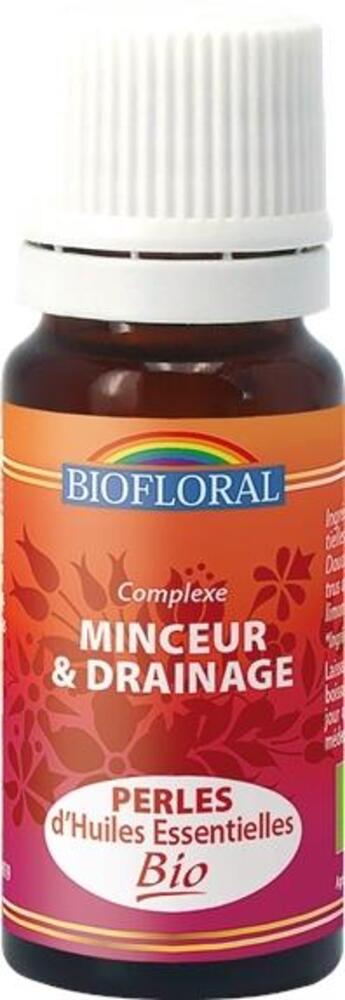 Couverture du livre « Perles essentielles, complexe minceur et drainage - 20ml - bio » de  aux éditions Dg-exodif