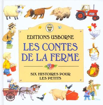 Couverture du livre « Contes de la ferme » de Heather Amery aux éditions Usborne