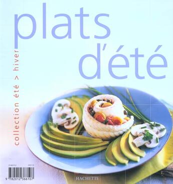 Couverture du livre « Plats D'Ete » de Elisa Vergne aux éditions Hachette Pratique