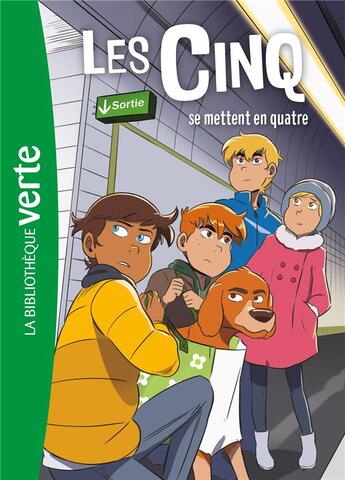 Couverture du livre « Le Club des Cinq Tome 30 : les Cinq se mettent en quatre » de Enid Blyton aux éditions Hachette Jeunesse