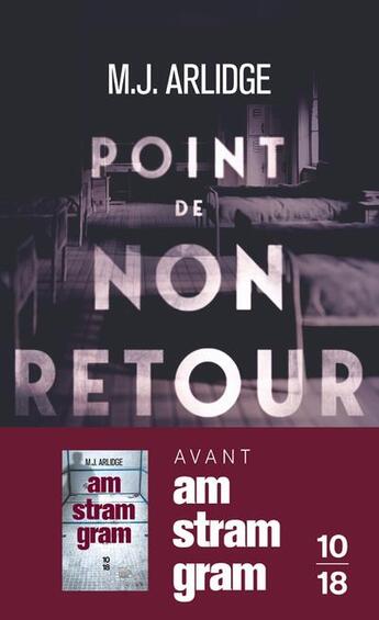 Couverture du livre « Point de non-retour : chasse à mort » de M. J. Arlidge aux éditions 10/18