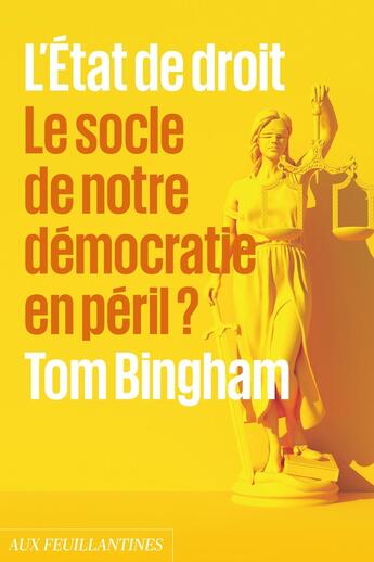 Couverture du livre « L'Etat de droit » de Tom Bingham aux éditions Aux Feuillantines