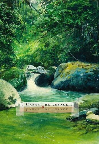 Couverture du livre « Carnet de voyage ; cascade » de Stefano Faravelli aux éditions Ici Est Ailleurs