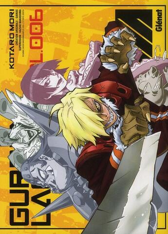 Couverture du livre « Gurren Lagann Tome 6 » de Kotaro Mori aux éditions Glenat