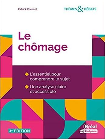 Couverture du livre « Le chomage » de Patrice Pourcel aux éditions Breal