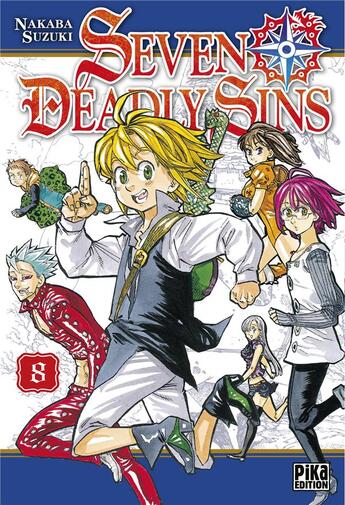 Couverture du livre « Seven Deadly Sins Tome 8 » de Nakaba Suzuki aux éditions Pika