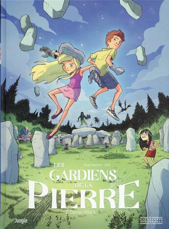 Couverture du livre « Les gardiens de la pierre Tome 2 » de Dom et Greg Newman aux éditions Jungle