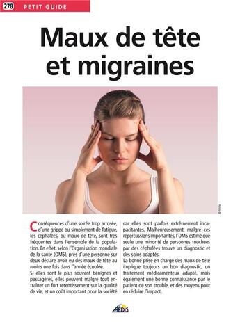 Couverture du livre « Maux de tête et migraines » de  aux éditions Aedis