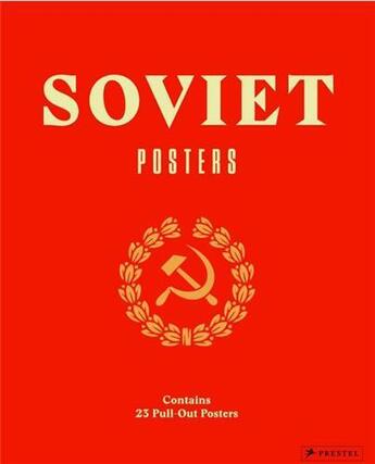 Couverture du livre « Soviet posters pull-out edition » de Lafont Maria aux éditions Prestel